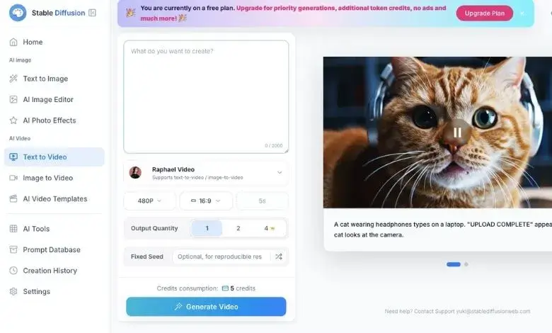 موقع ستيبل ديفيوجن Stable Diffusion لإنشاء صور بالذكاء الاصطناعي AI - مولد صور اونلاين مجاني SDXL 2026