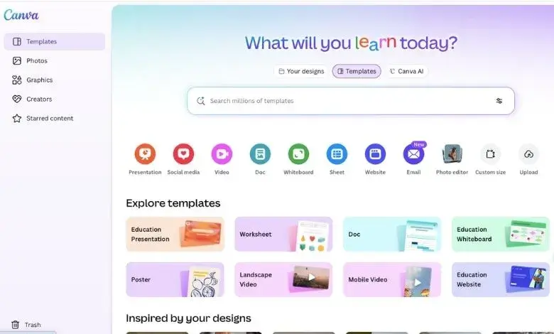 مولد الصور بالذكاء الاصطناعي Canva Magic Media - إنشاء صور AI من نص مجانًا في Canva 2026