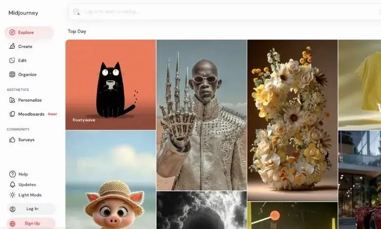 موقع ميدجورني Midjourney لإنشاء صور بالذكاء الاصطناعي AI - أفضل أداة توليد صور احترافية 2026