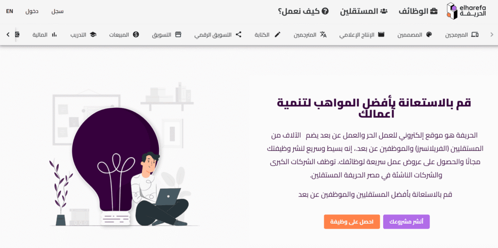 مواقع العمل الحر العربية – Yecode مواقع العمل الحر الموثوقة يمن كود