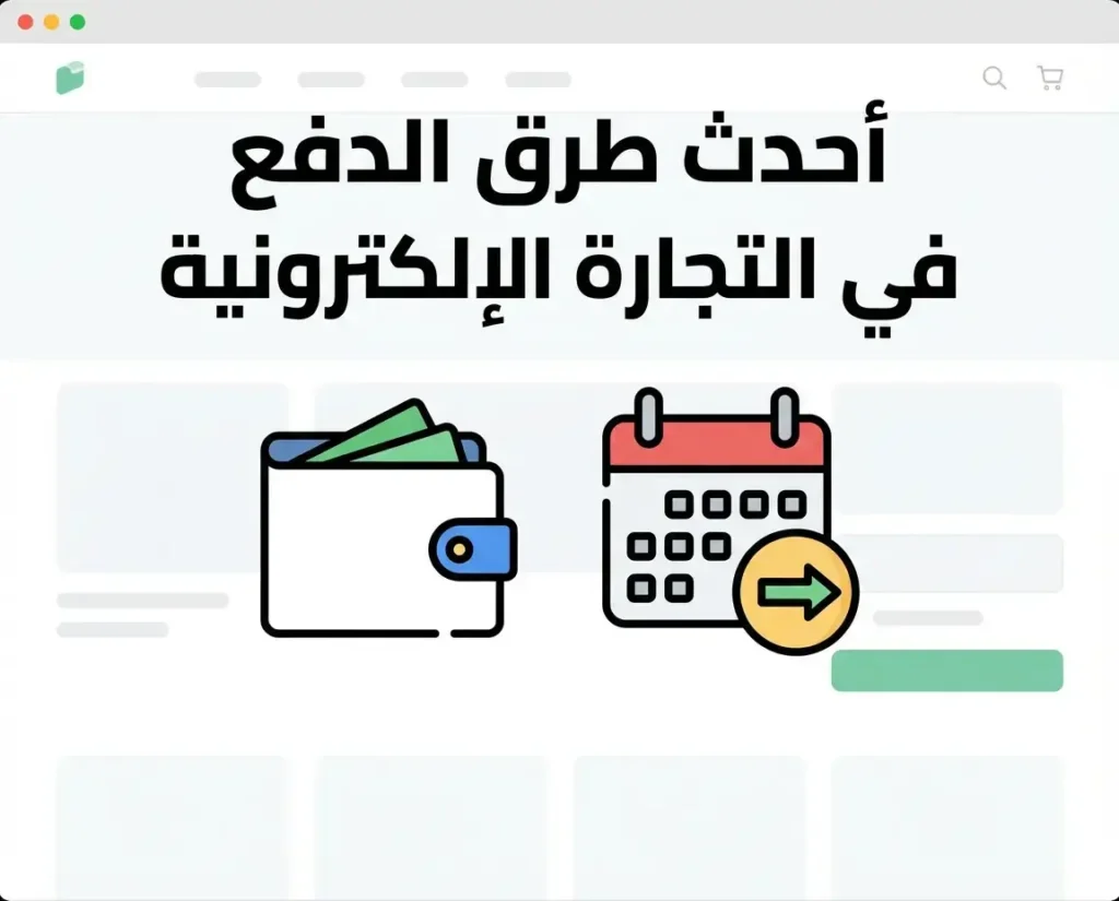 أحدث طرق الدفع في المتاجر الإلكترونية أحدث طرق الدفع الإلكتروني في التجارة الرقمية