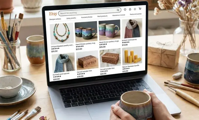 بيع المنتجات اليدوية على منصة Etsy بيع المنتجات اليدوية على منصة Etsy