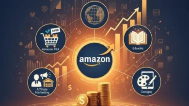 طرق ربح المال من أمازون عبر البيع والتسويق بالعمولة