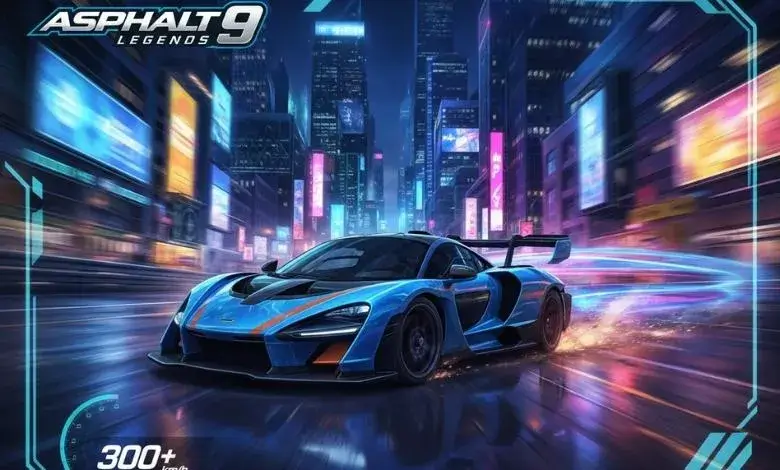 أفضل ألعاب الآيفون  Asphalt 9