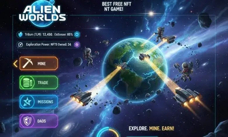 أفضل ألعاب NFT مجانية – Alien Worlds أفضل ألعاب NFT مجانية – Alien Worlds