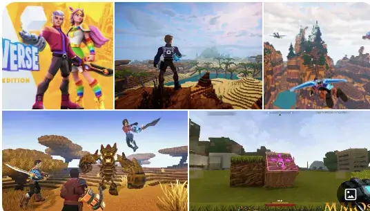 لعبة Creativerse من أفضل ألعاب تشبه ماين كرافت مجانا للكمبيوتر مع رسومات كرتونية